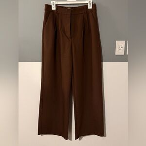 Abercrombie & Fitch Dark Brown Women's Trousers